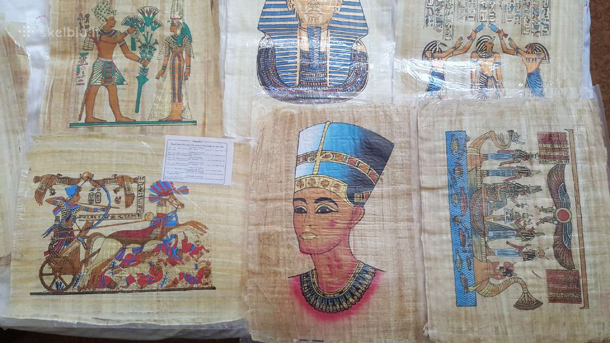 Papirusai is Egipto - nuotraukos Nr. 2