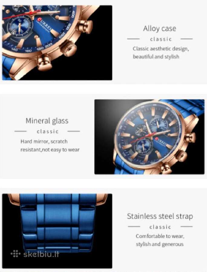 Laikrodis Curren Cr8351 Chronograph - nuotraukos Nr. 22