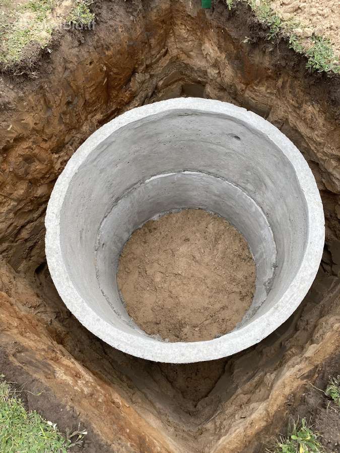 Betoniniai šulinio rintinei.kanalizacijos irengim - nuotraukos Nr. 8