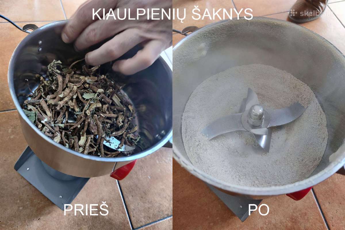 Universalus sausų produktų smulkintuvas - nuotraukos Nr. 12