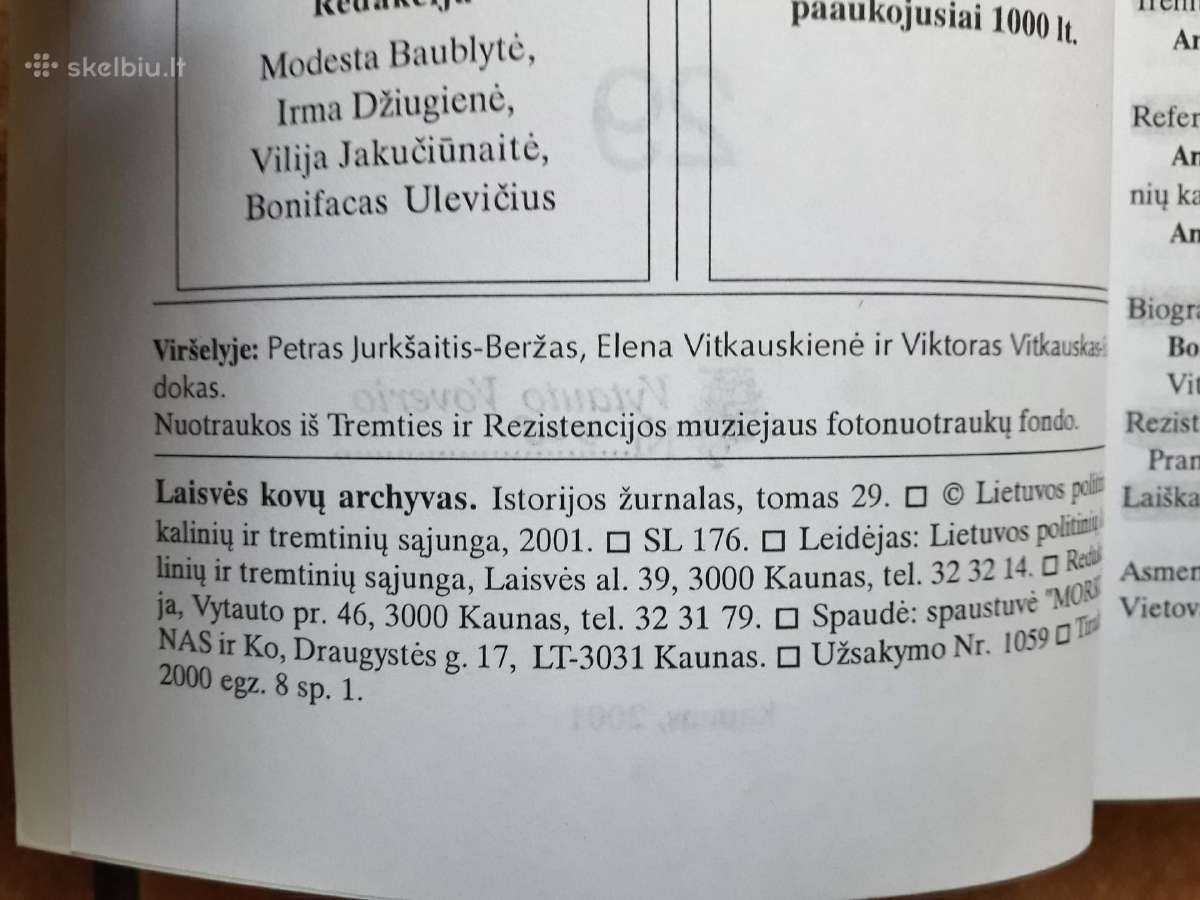 Knyga su nusipelniusio Lietuvai patrioto antspaudu - nuotraukos Nr. 4