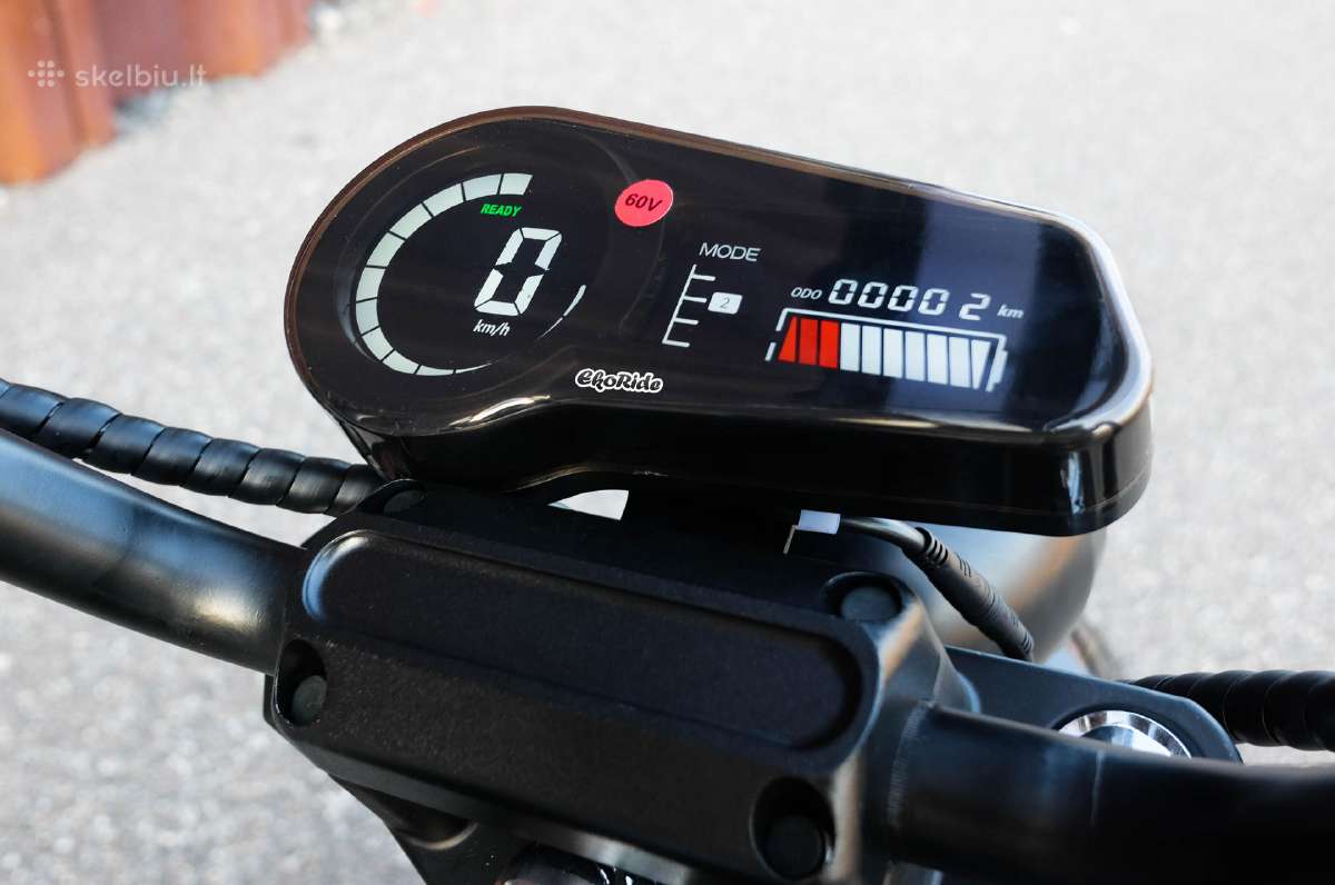 Elektrinis motoroleris 2000w - nuotraukos Nr. 5