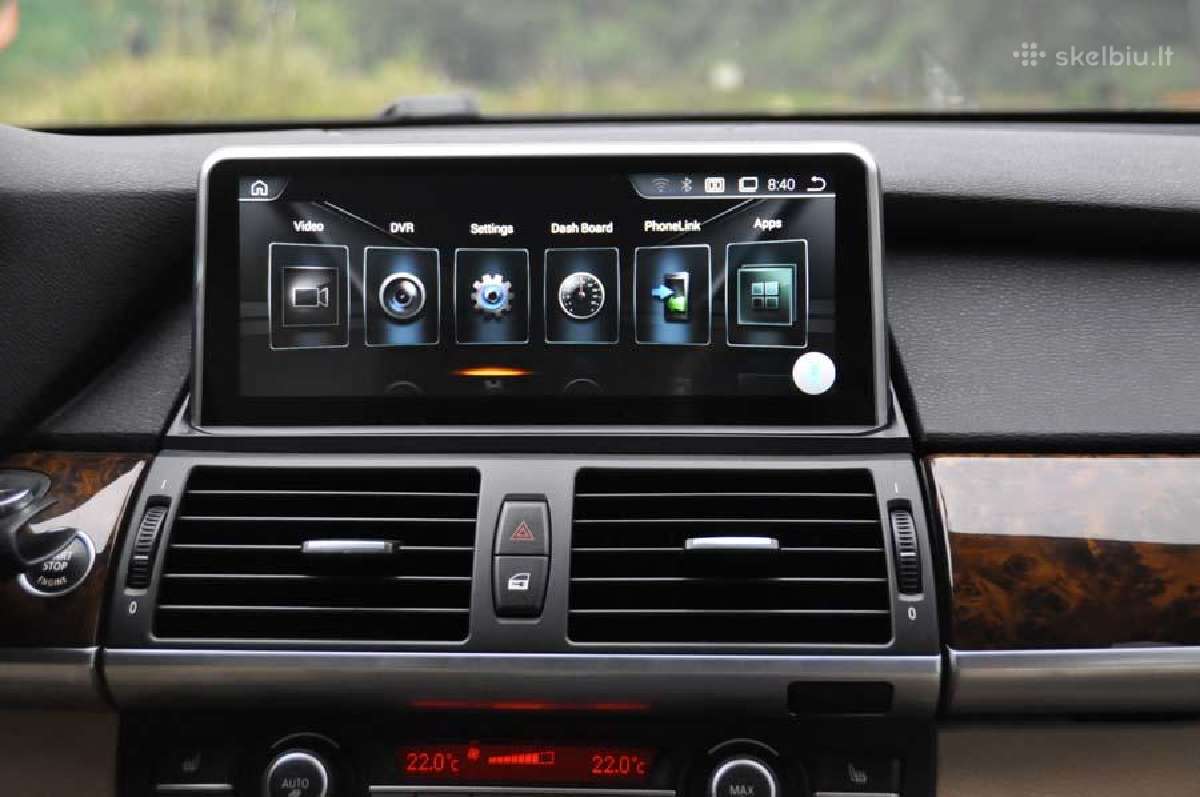 Bmw X5 x6 Galingiausia Android Multimedija - nuotraukos Nr. 7