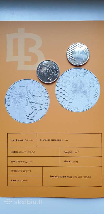2020 1.5 € pusantrokai Bitininkystė - nuotraukos Nr. 2