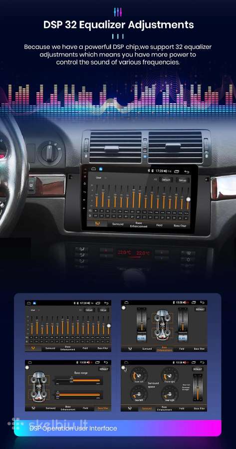 Parduodu Bmw e39, e53 X5 android multimediją - nuotraukos Nr. 12