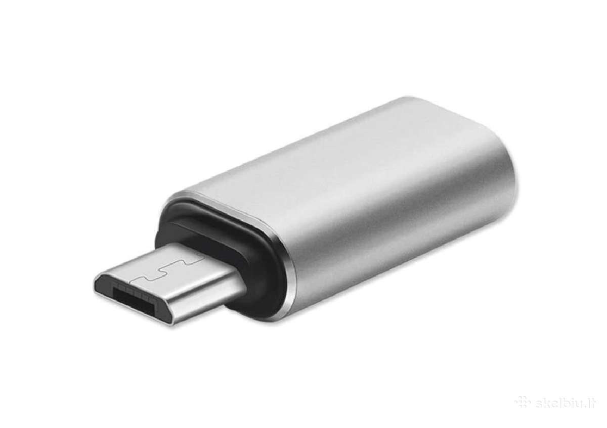 Lightning - Microusb, type-c usb, adapteriai - nuotraukos Nr. 9