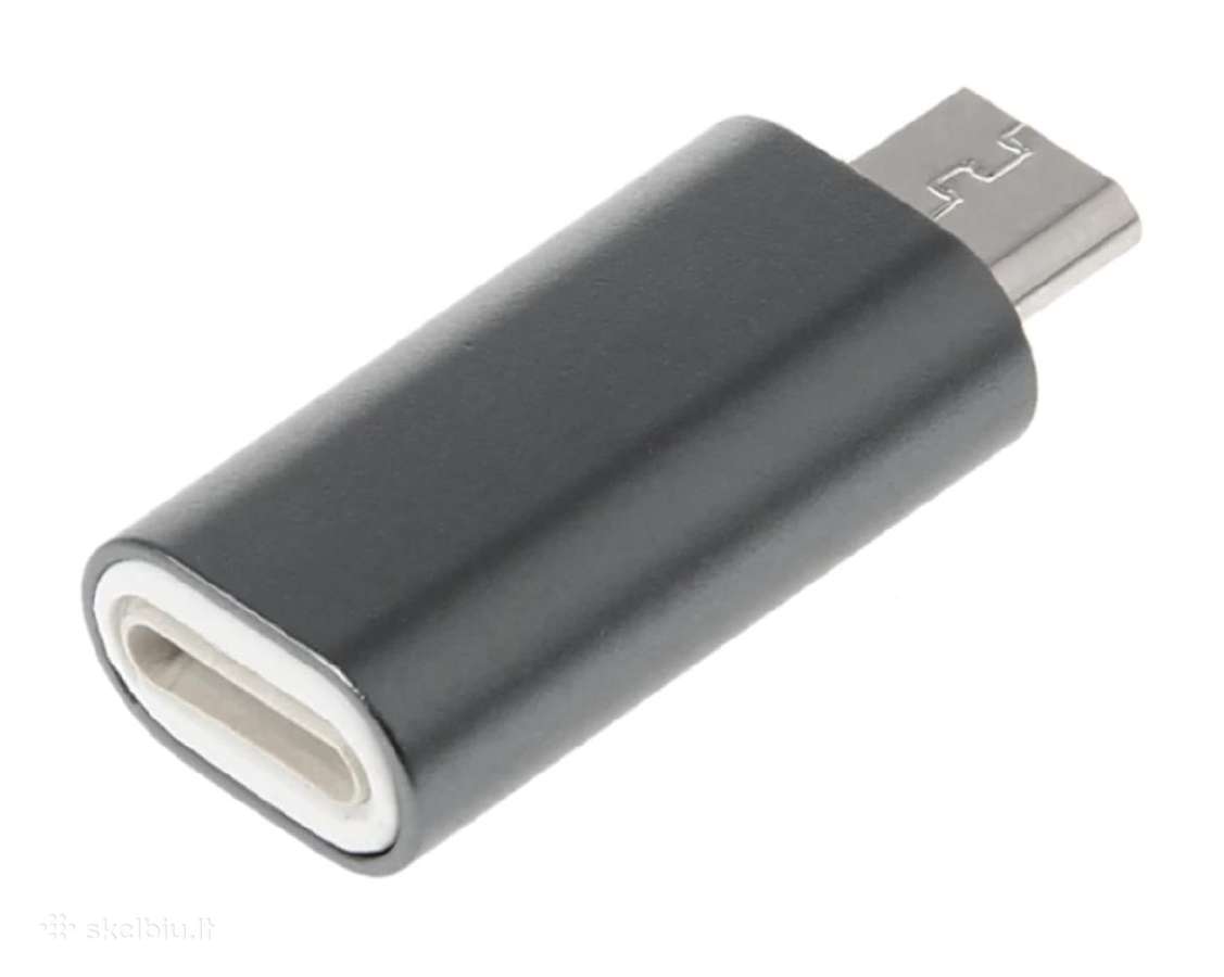 Lightning - Microusb, type-c usb, adapteriai - nuotraukos Nr. 8