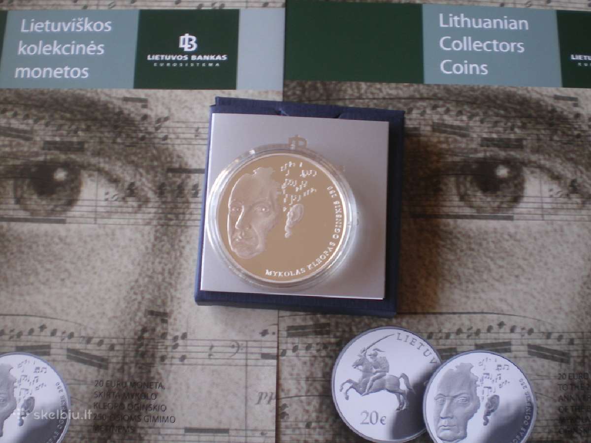 2015 metų 20eur Mykolo Kleopo Oginskio 250 | Skelbiu.lt 2015 metų 20eur Mykolo Kleopo Oginskio 250