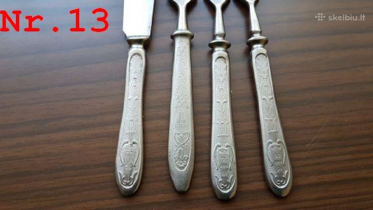 CcCCCP laikų peiliai, šakutės, šaukšteliai - nuotraukos Nr. 5
