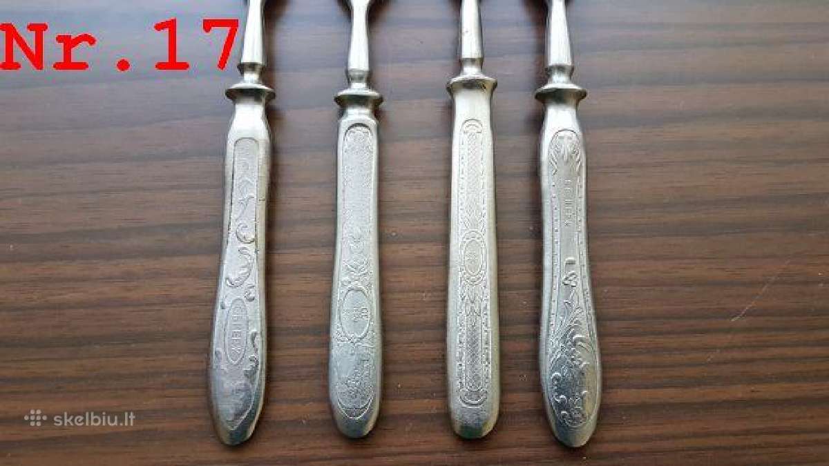CcCCCP laikų peiliai, šakutės, šaukšteliai - nuotraukos Nr. 13