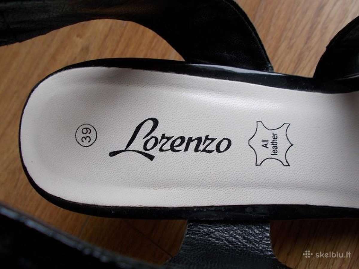 Lakinės basutės Lorenzo 39 dydis - nuotraukos Nr. 4