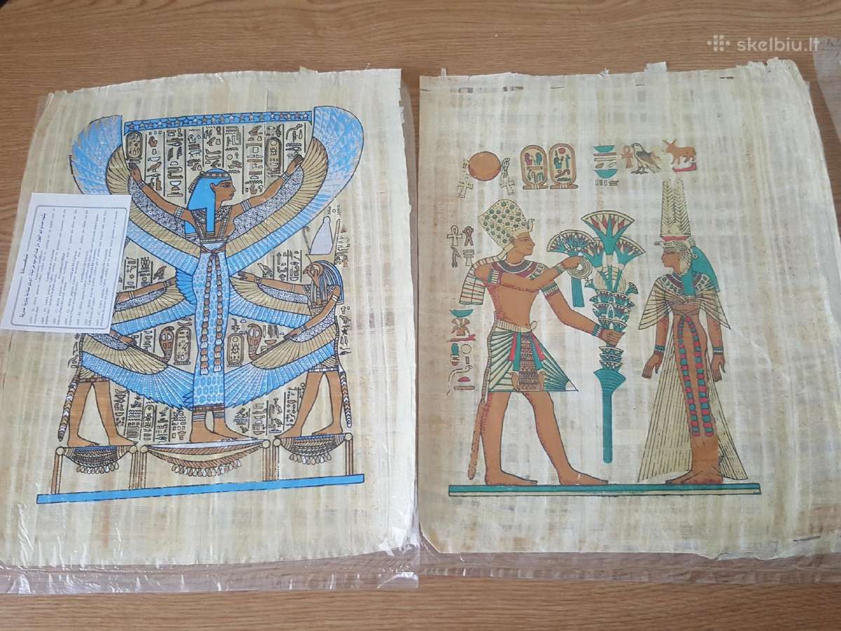 Papirusai is Egipto - nuotraukos Nr. 3