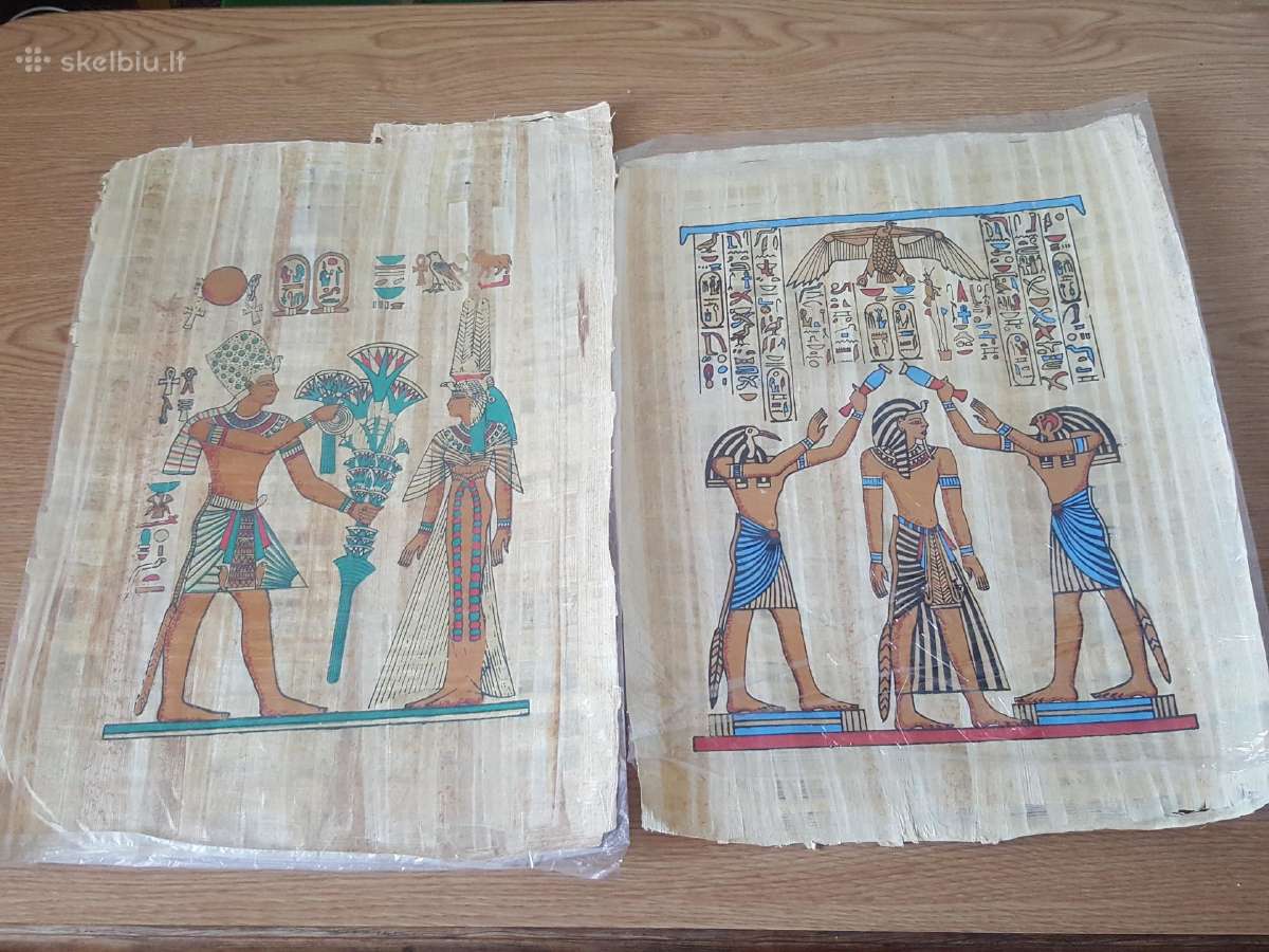 Papirusai is Egipto - nuotraukos Nr. 5