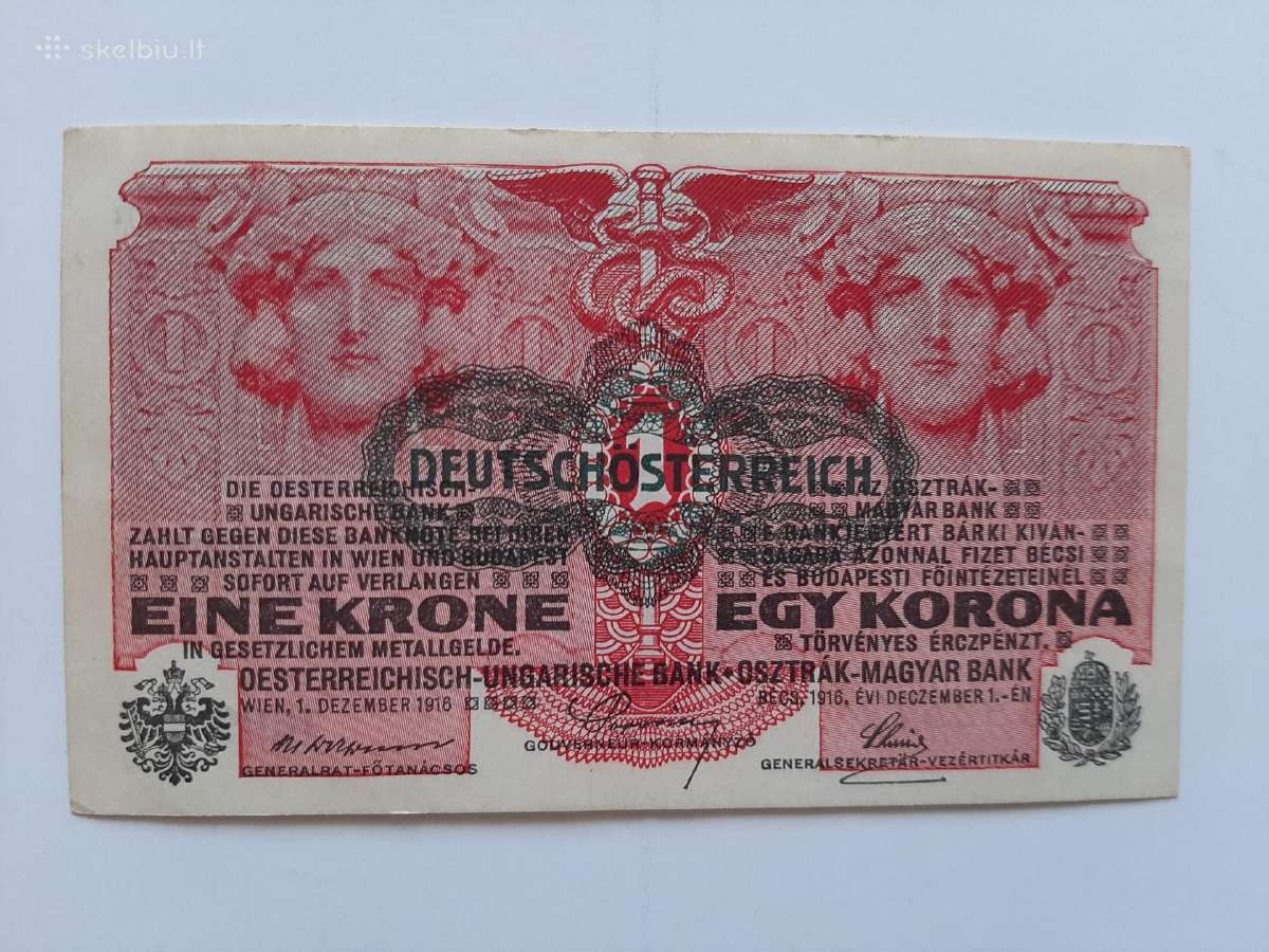 Austrija 1 krona 1916m