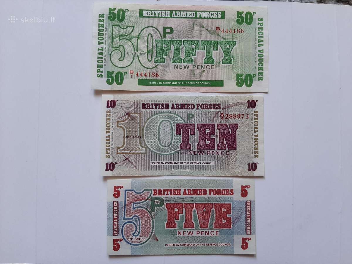 Britų ginkluotosios pajėgos1946-72m.unc