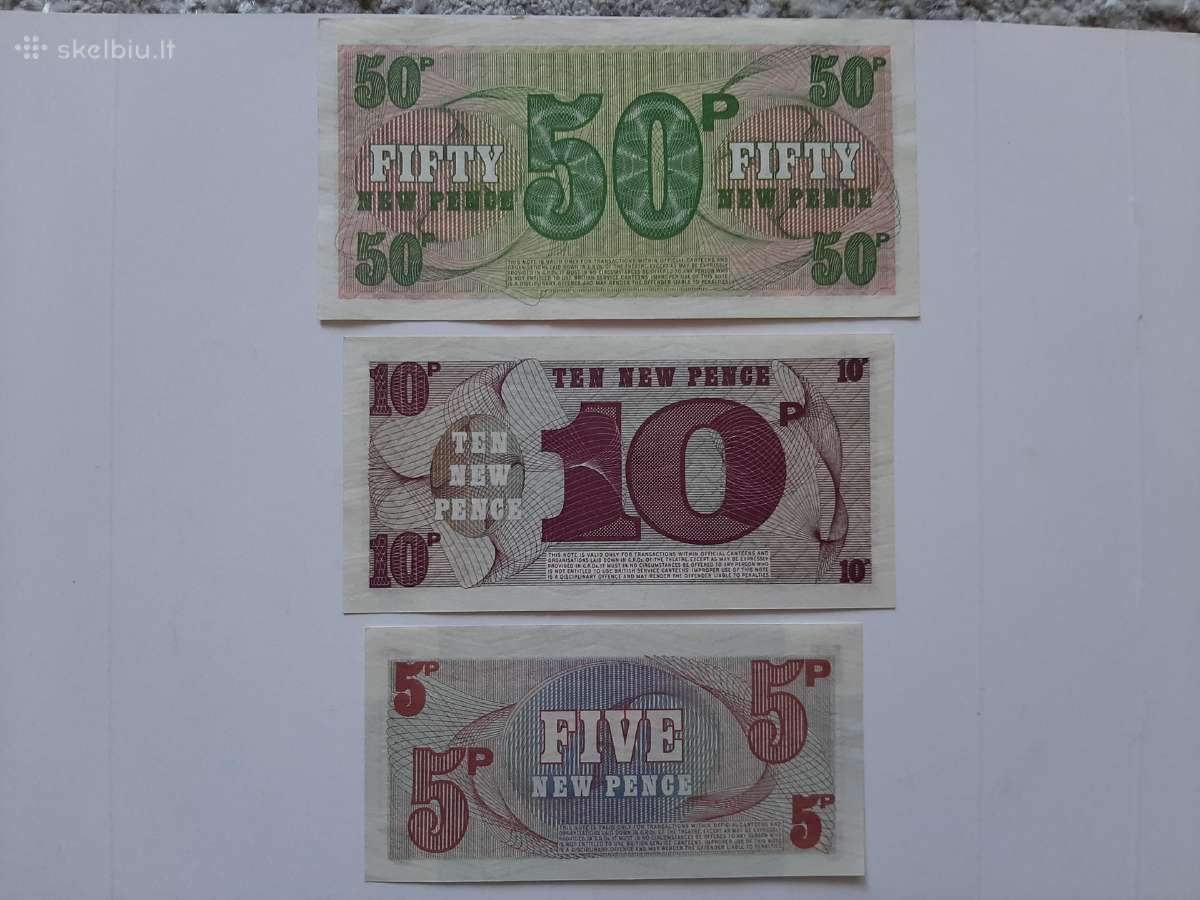 Britų ginkluotosios pajėgos1946-72m.unc - nuotraukos Nr. 5