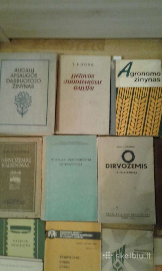 Knygos apie žemdirbystę, augalus,žemės ūkis - nuotraukos Nr. 2