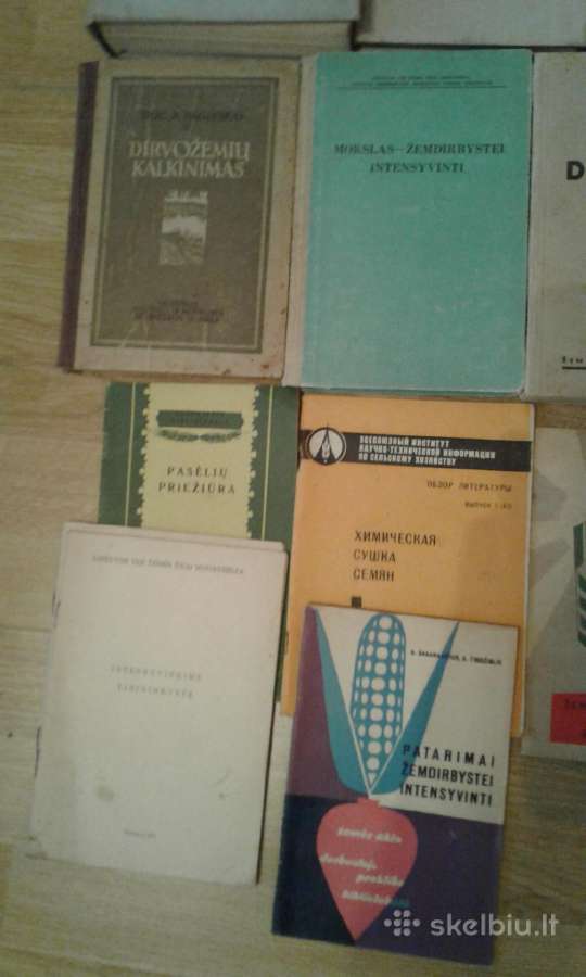Knygos apie žemdirbystę, augalus,žemės ūkis - nuotraukos Nr. 6
