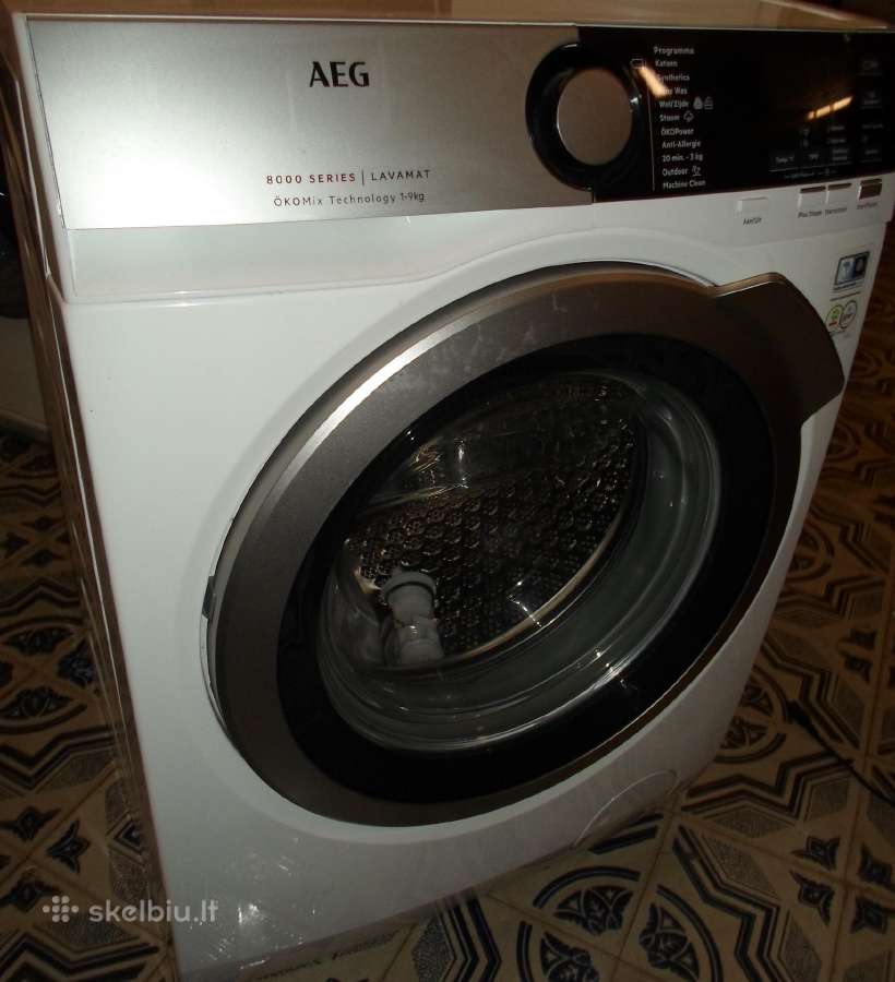 Skalbimo Masina Aeg 1-9kg. - nuotraukos Nr. 3