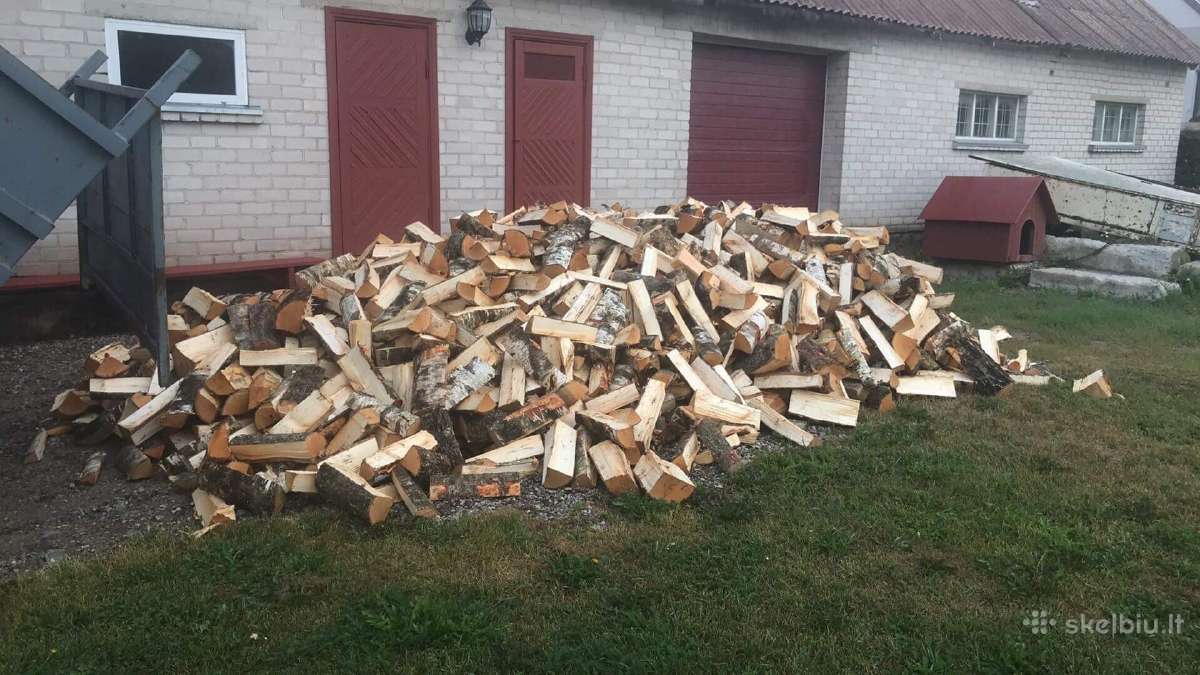 Pigiai skaldytos lapuociu malkos Atraizos - nuotraukos Nr. 2