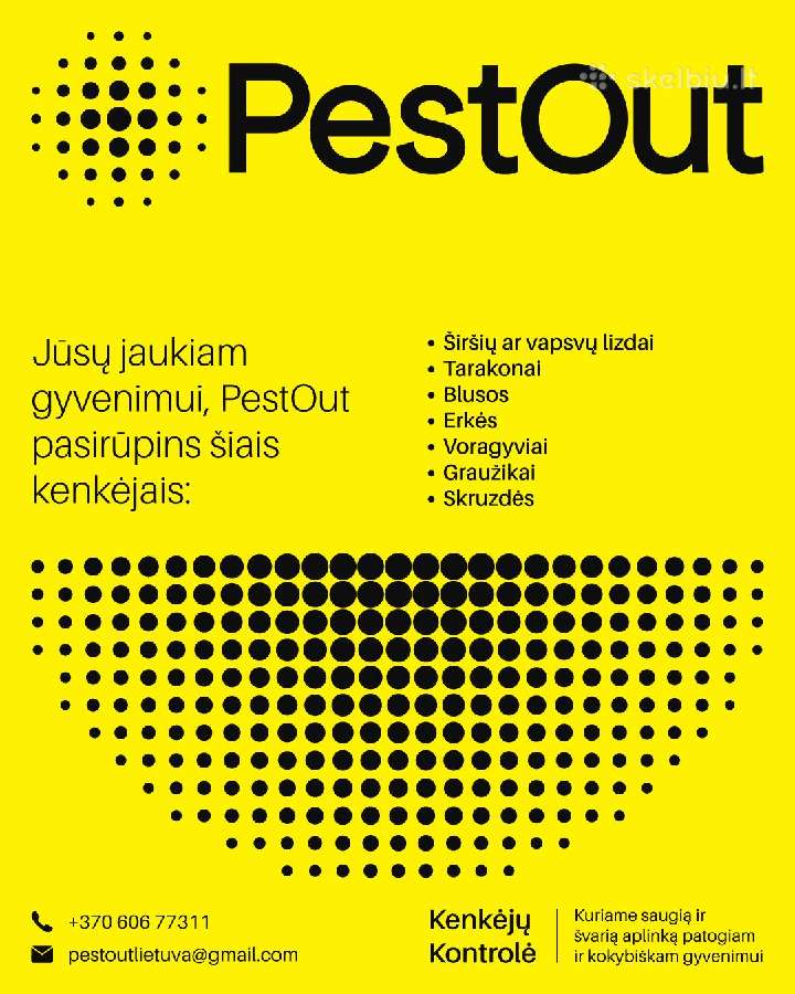 Pestout - kenkėjų naikinimas, kontrolė - nuotraukos Nr. 3