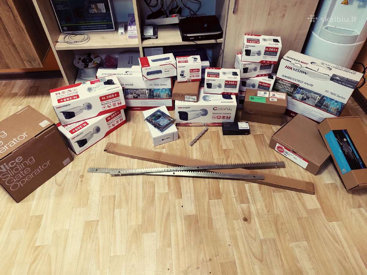 Signalizacijos ir vaizdo kamerų montavimas - nuotraukos Nr. 2