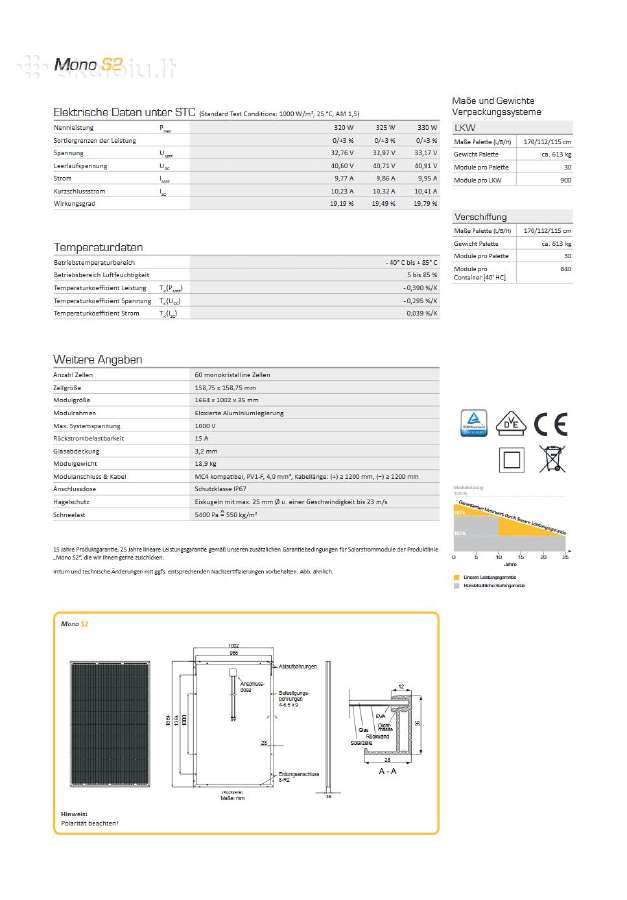 Saulės elektrinės, energijos kaupikl, montavimas - nuotraukos Nr. 2