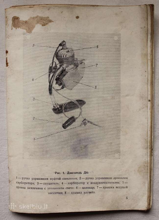 Sena dviračių ir moto dviračių techninė literatūra