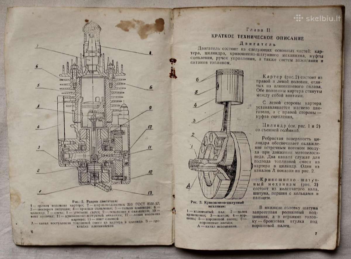 Sena dviračių ir moto dviračių techninė literatūra - nuotraukos Nr. 2
