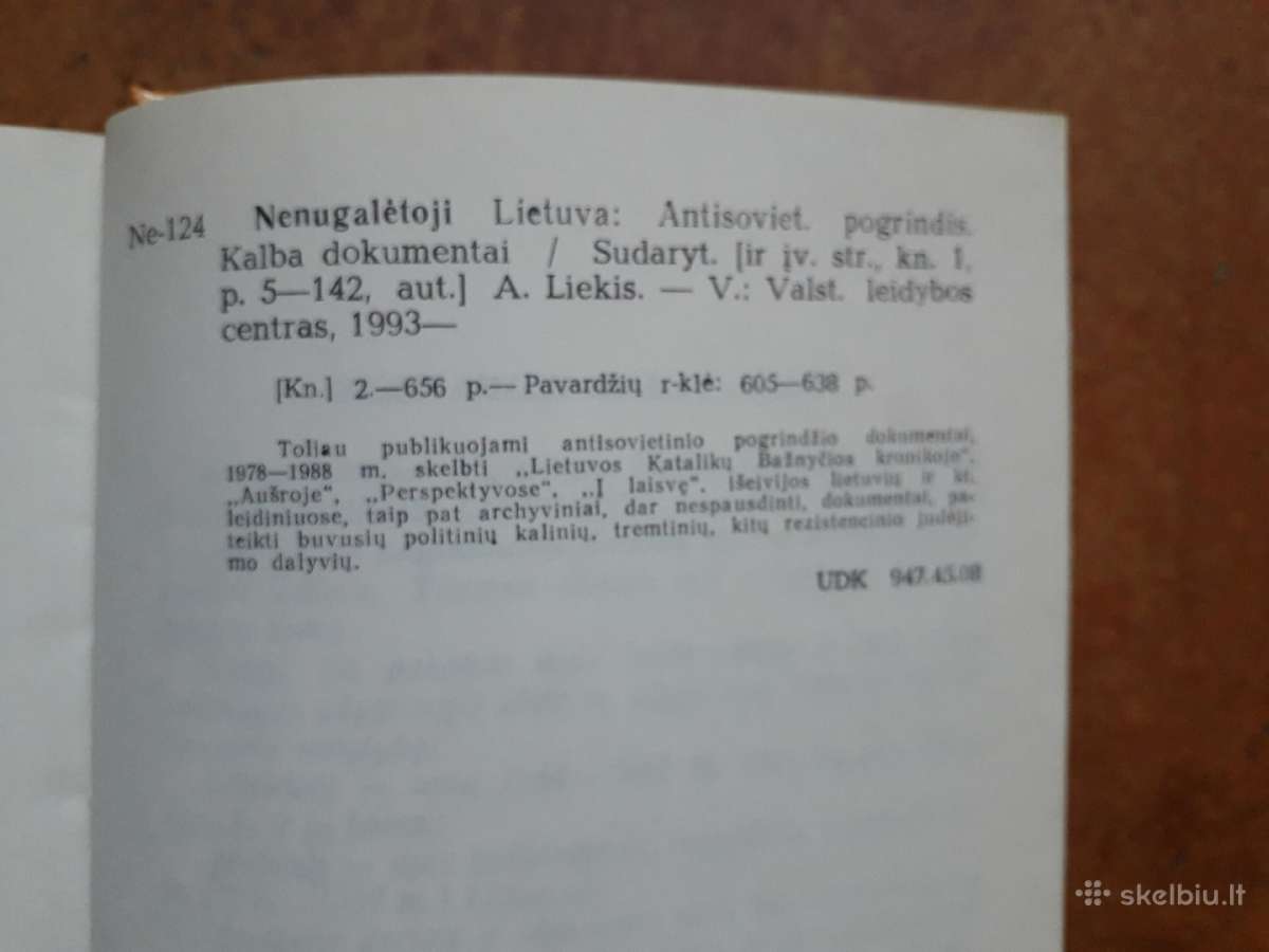 Nenugalėtoji Lietuva 2 tomas - nuotraukos Nr. 9