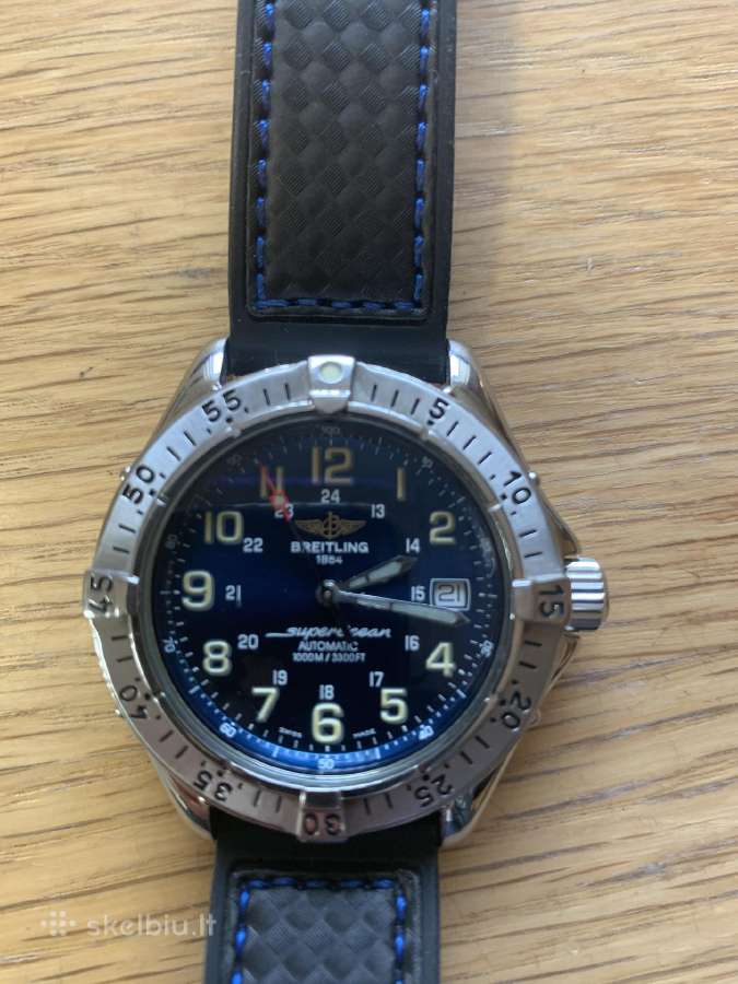 Parduodu sveicariska laikrodi Breitling Superocean