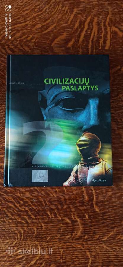 Parduodu knyga"civilizacijų Paslaptys"
