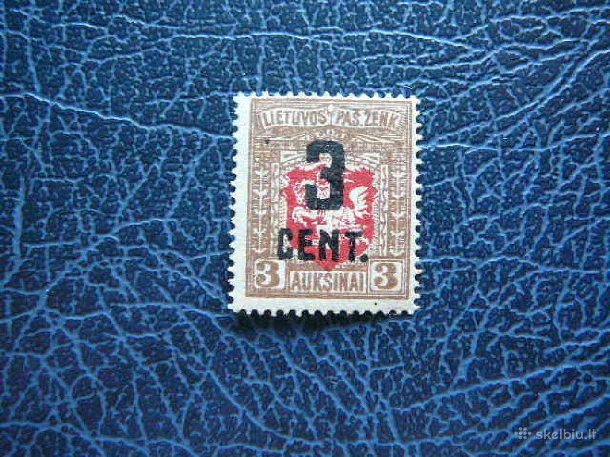 Lietuva 1922 svarus Mnh lit155s