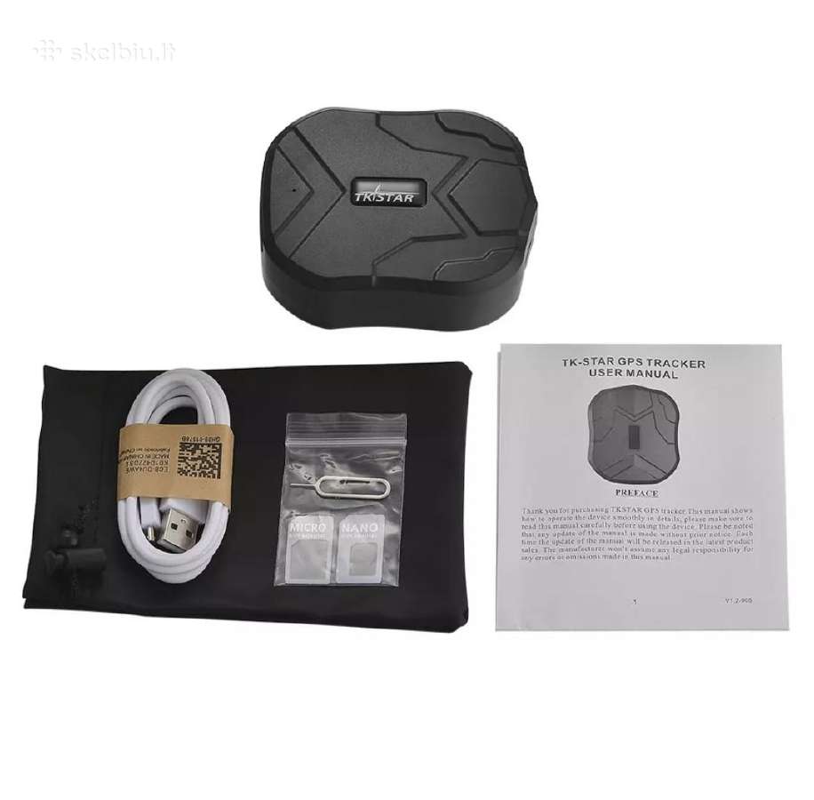 GPS seklys Tkstar tk905 veikimas iki 90 parų - nuotraukos Nr. 6