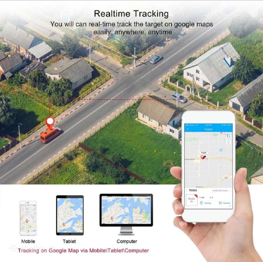GPS seklys Tkstar tk905 veikimas iki 90 parų - nuotraukos Nr. 5