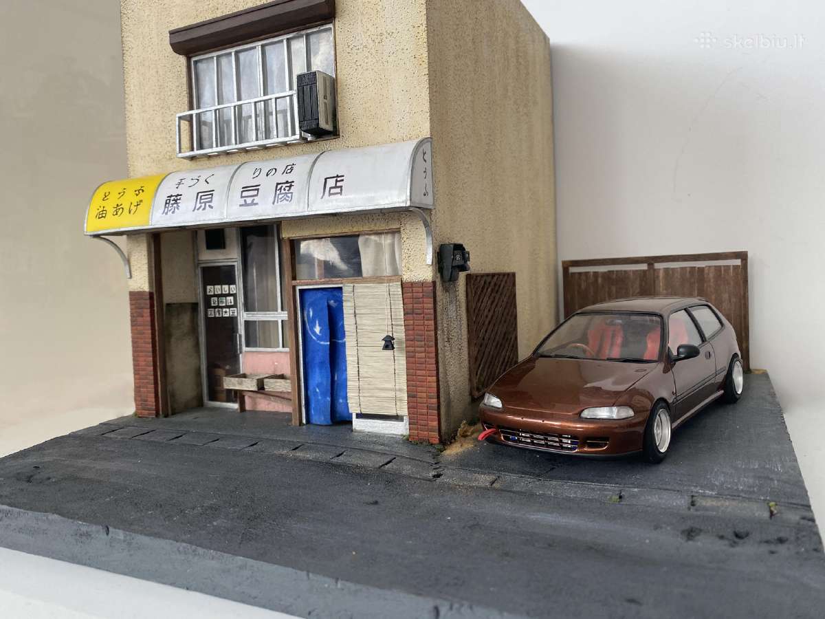 Rankų darbo Initial D maketas