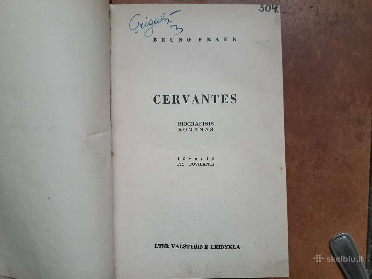 Bruno Frank "Cervantes" 1941 metai - nuotraukos Nr. 4