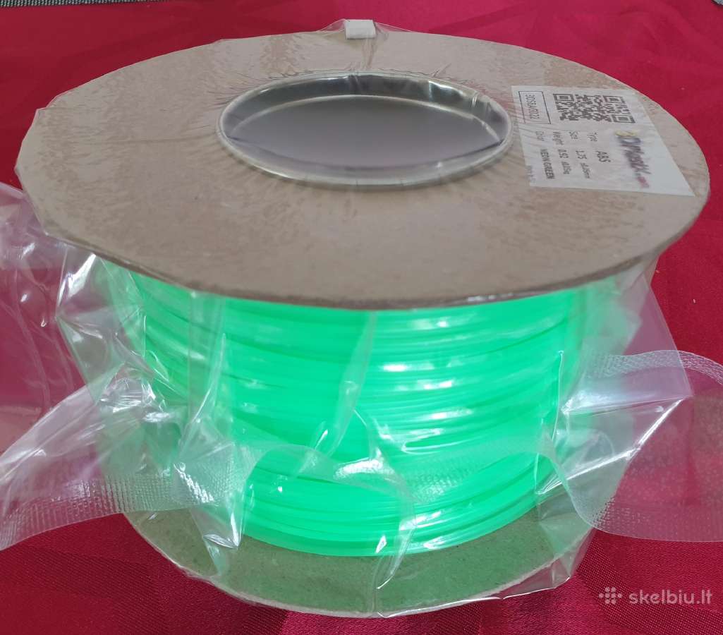 Pla, Hips, Abs, Pet-g, Asa gija 3D spausd. 1.75mm. - nuotraukos Nr. 16