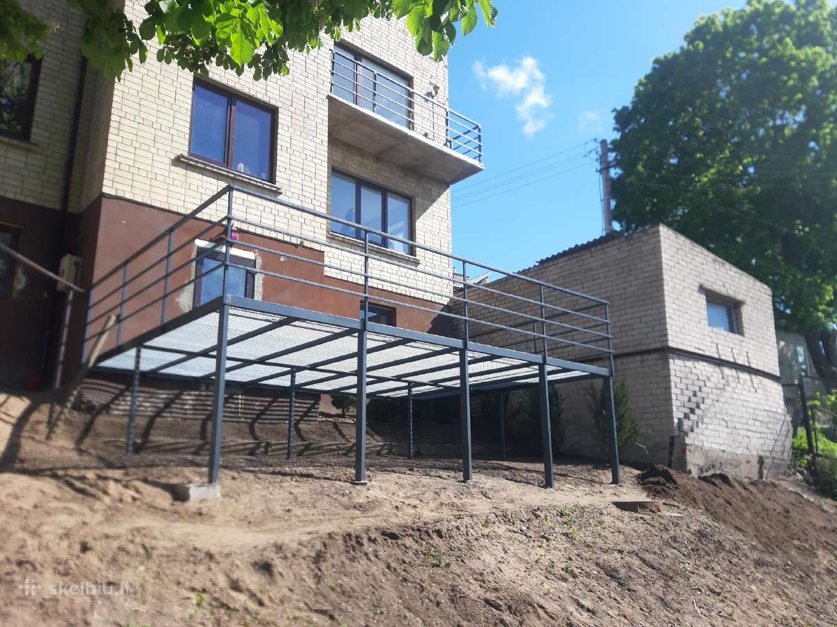 Metalinės konstrukcijos, laiptai, turėklai. - nuotraukos Nr. 10