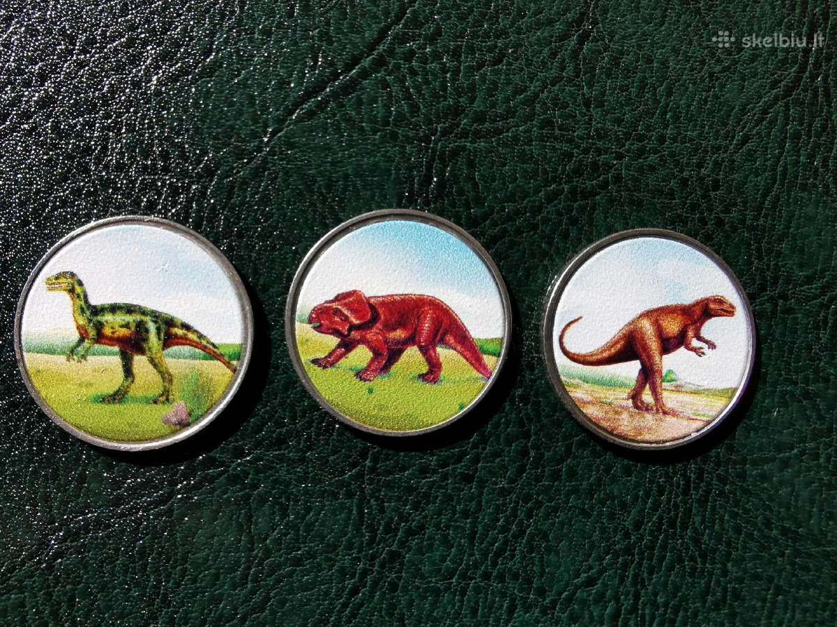 Dinozaurai Aldabra 3 rupees 2020m