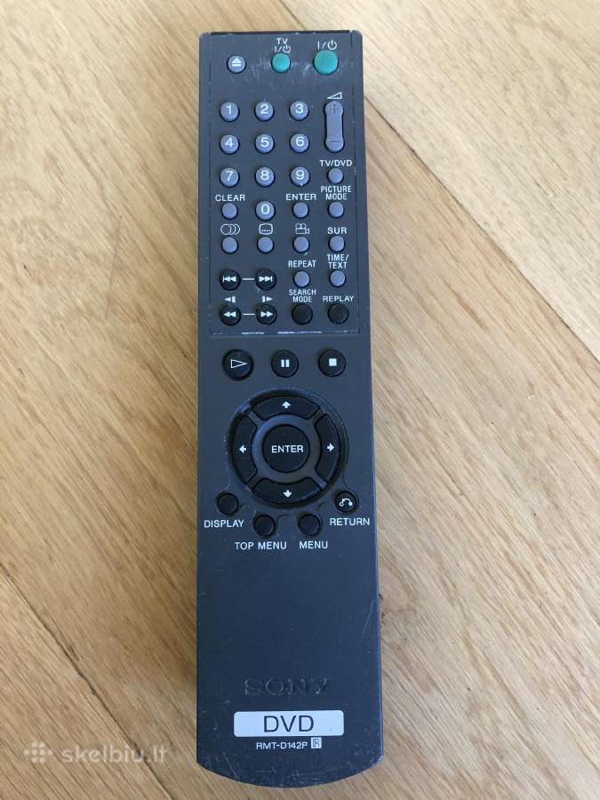 Sony distancinis TV Dvd pultelis
