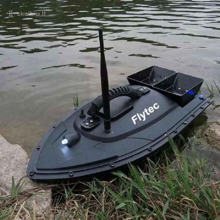Pašarų masalų echoloto laivelis Flytec su garantij - nuotraukos Nr. 2