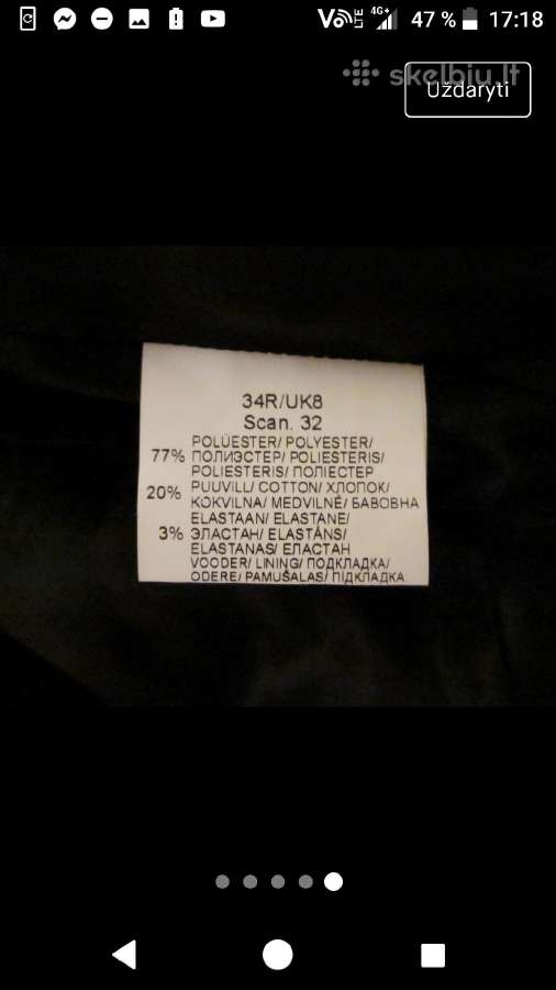 Naujas Monton kostiumėlis (suknelė + švarkelis) - nuotraukos Nr. 5
