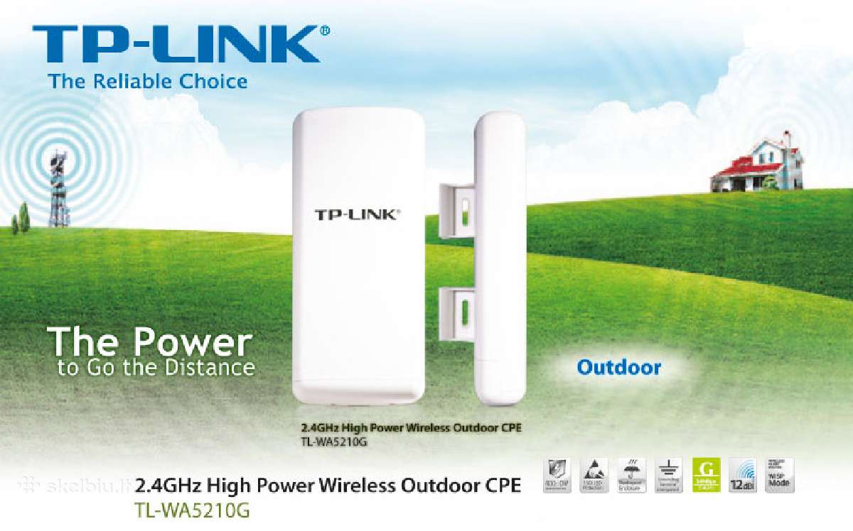 Tp-link Tl-wr820n 300mbit/s Wlan routeris naujas - nuotraukos Nr. 5