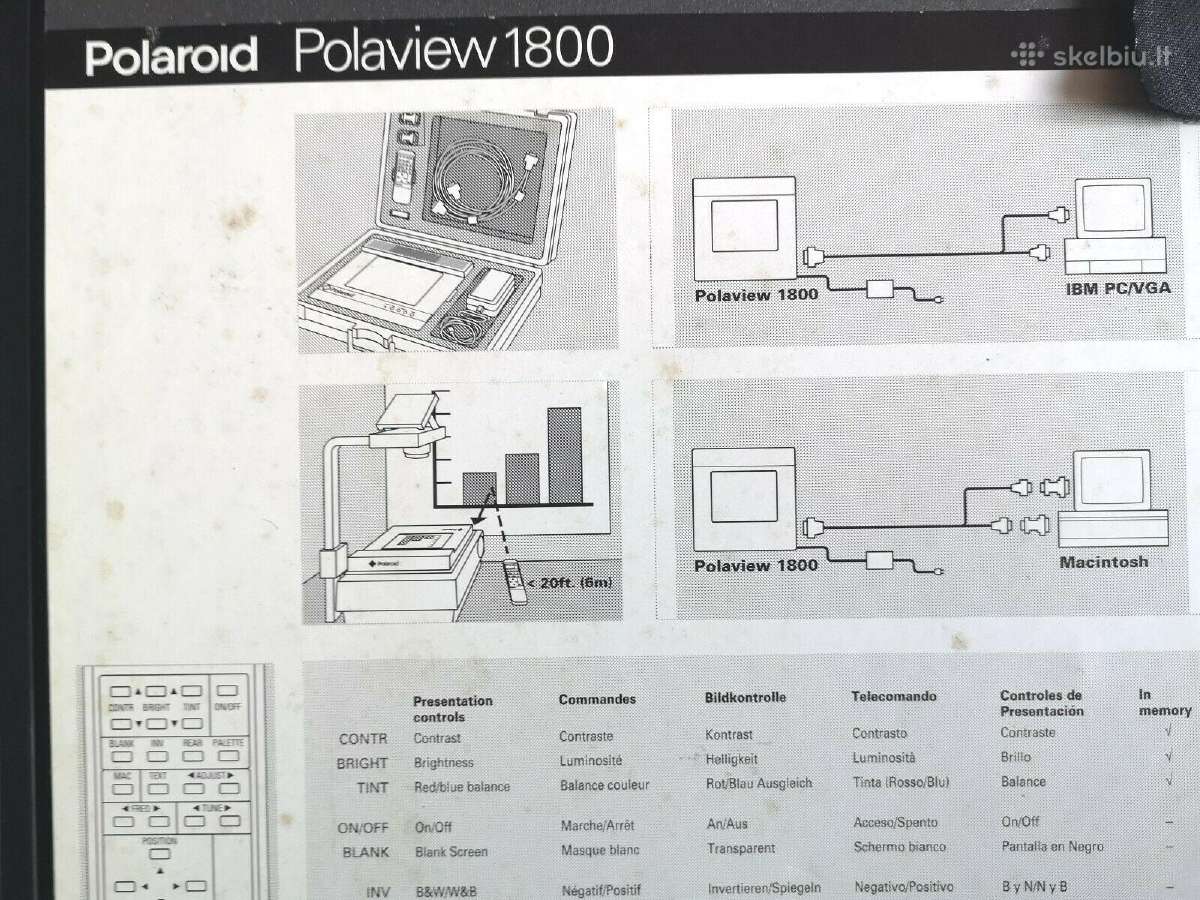 Polaroid Polaview 1600 - nuotraukos Nr. 4