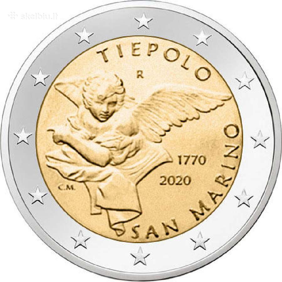 2 eurų San Marino Unc proginės monetos - nuotraukos Nr. 9