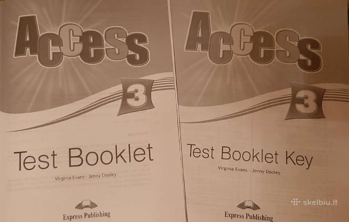 Access 3 - Anglų kalbos testai ir atsakymai
