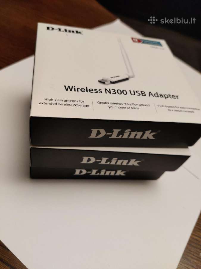 D-link Dwa-137 Wireless N300 Usb Adapter - Skelbiu.lt