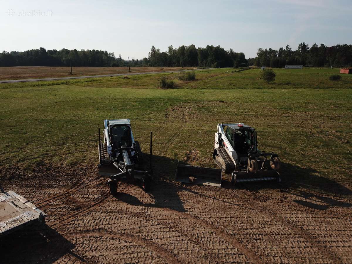Vikšrinių Minikrautuvų, ekskavatoių Bobcat nuoma - nuotraukos Nr. 15