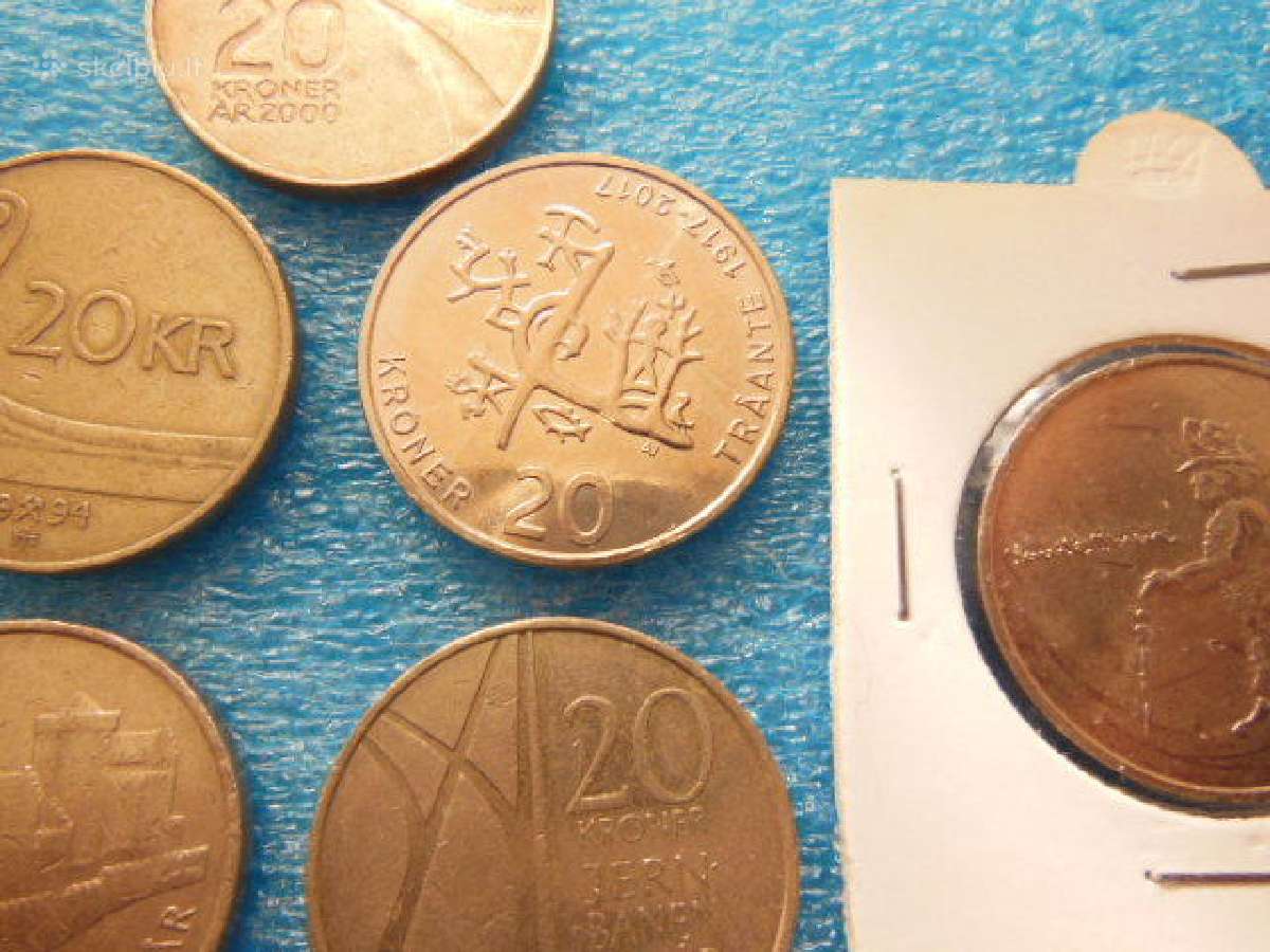 Norvegijos proginės kronos - nuotraukos Nr. 13